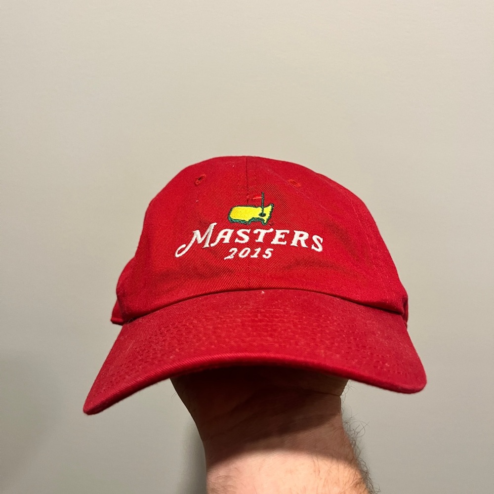 Masters 2015 adjustable hat. Like new condition.